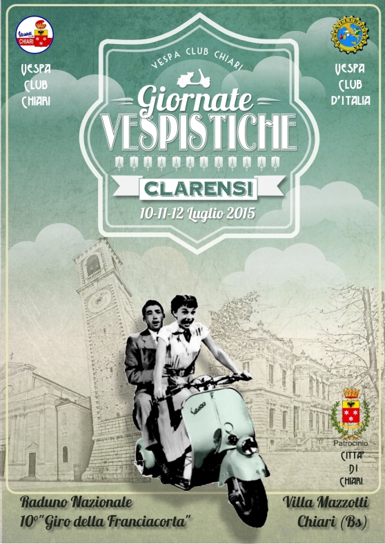 "Giornate Vespistiche Clarensi" 10° Giro Della Franciacorta - V.C. Chiari
